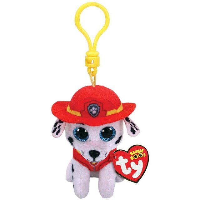 Ty Paw Patrol Big Eyes Plush Keychain Toy Doll for Kids