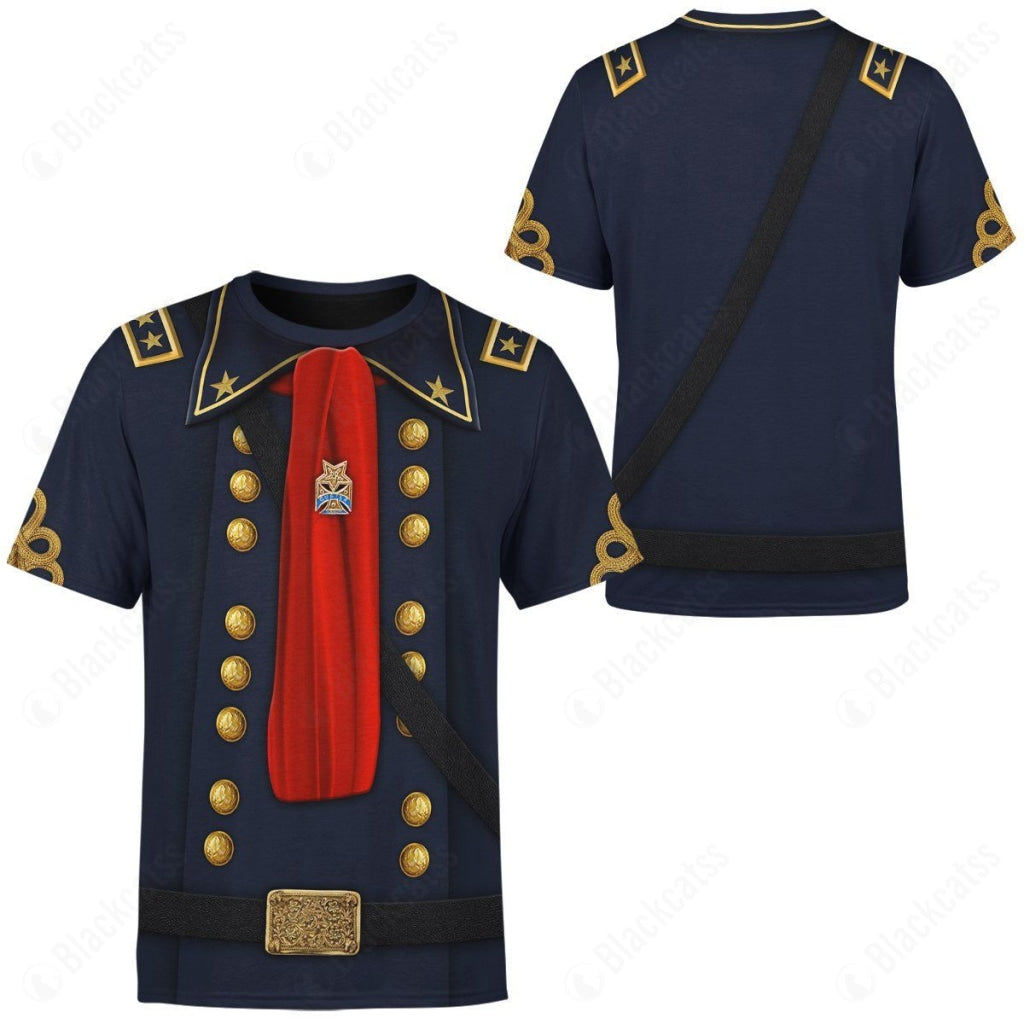Historical George Armstrong Custer Custom Apparel