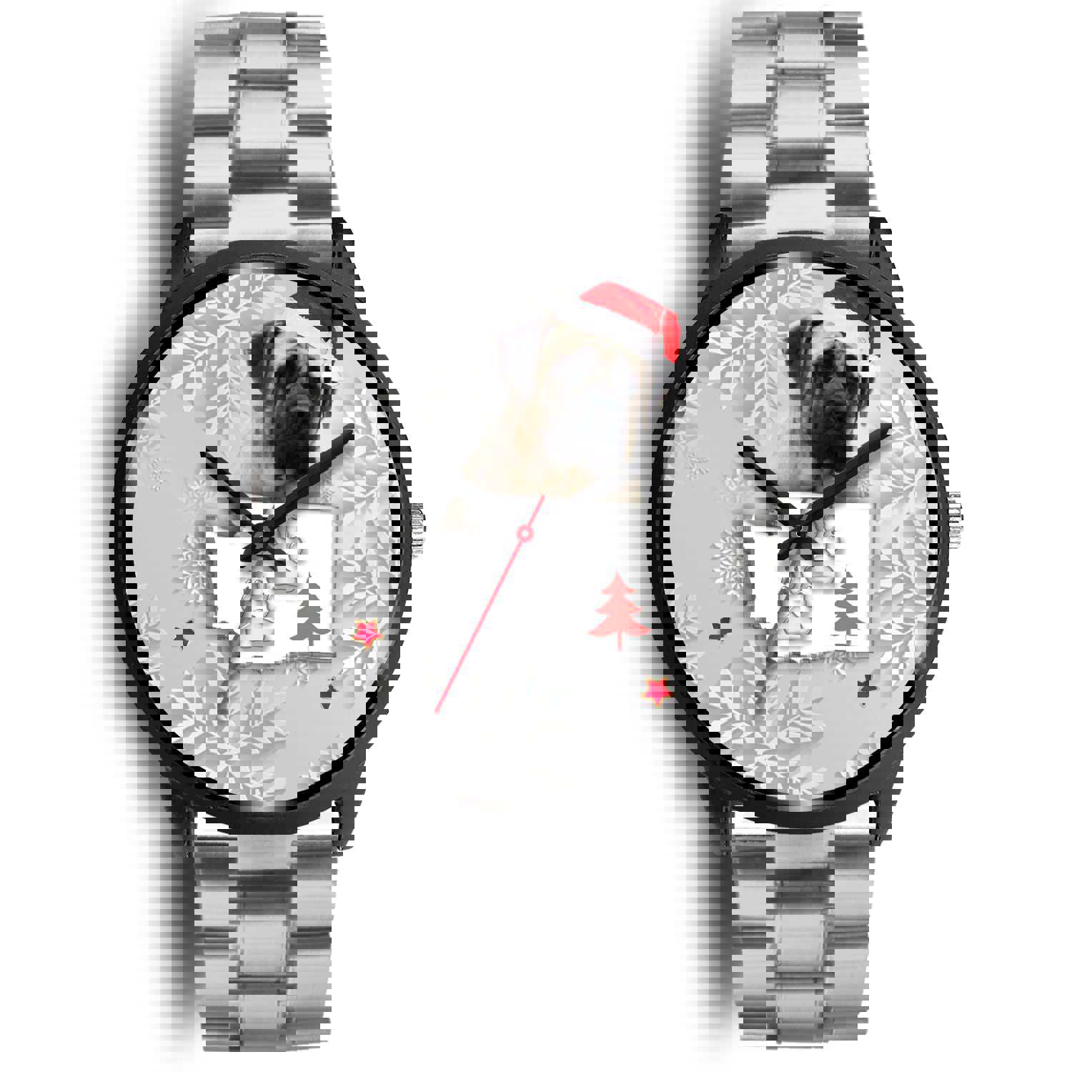 English Mastiff Dog Washington Christmas Special Wrist Watch