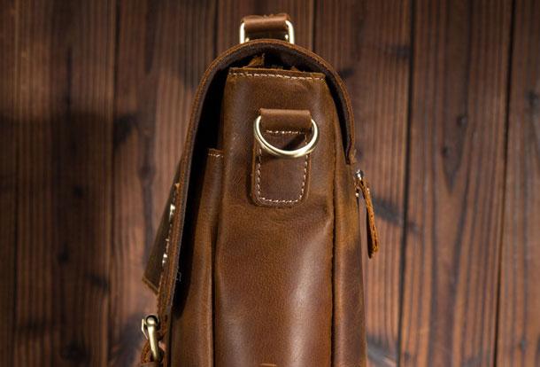 Genuine Leather Messenger Bag for Men - Stylish & Durable Crossbody Sling Bag