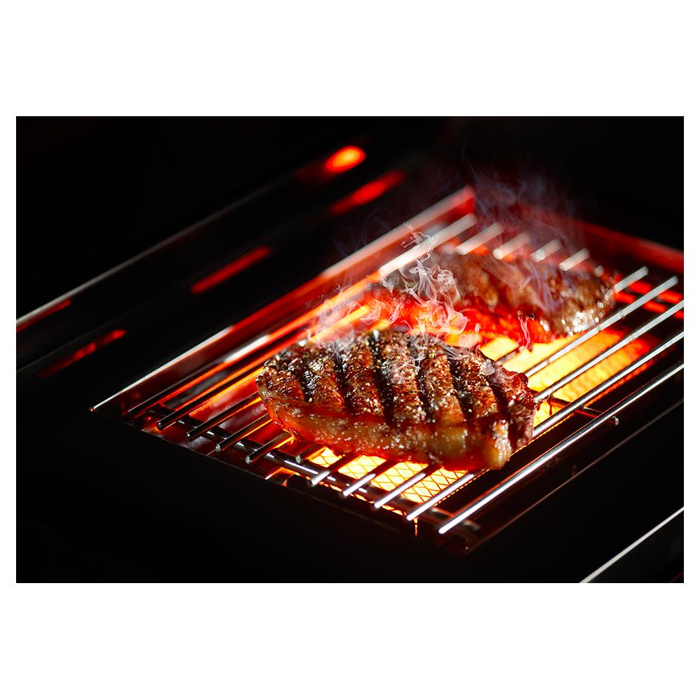 Mont Alpi MAI-400D 32 Stainless Steel Deluxe 4 Burner Grill Outdoor Kitchen Island