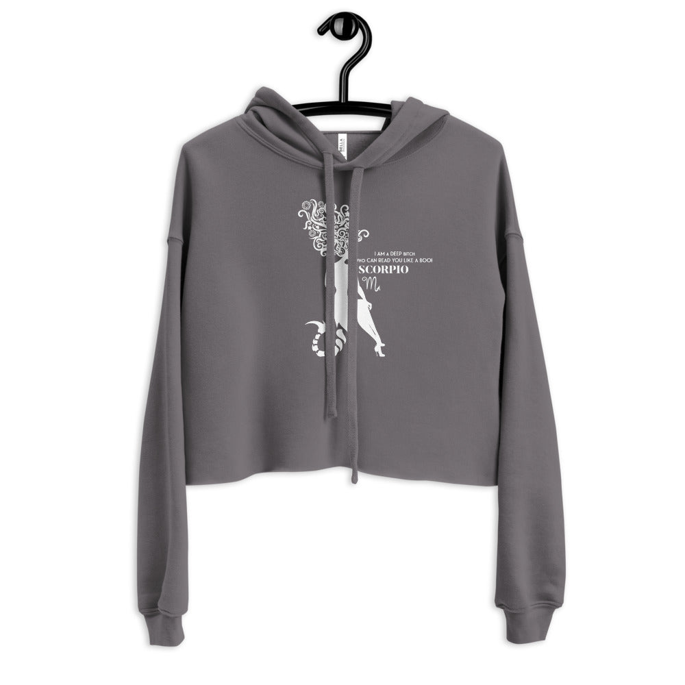Crop Hoodie - Scorpio