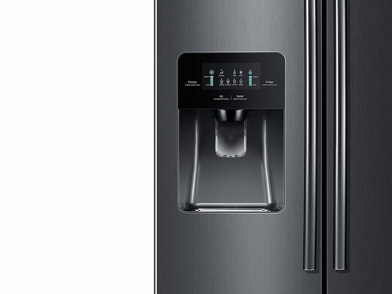 Samsung RS25H5111SG 25 Cu. Ft. Side-By-Side Refrigerator - Black Stainless Steel