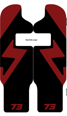 Super 73 Adventure Series Replica Decal Kit for Rx/S2 Bikes