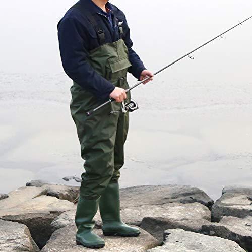 Kingdom Chest Waders Waterproof - Hunting & Fishing Waders with Neoprene Boots