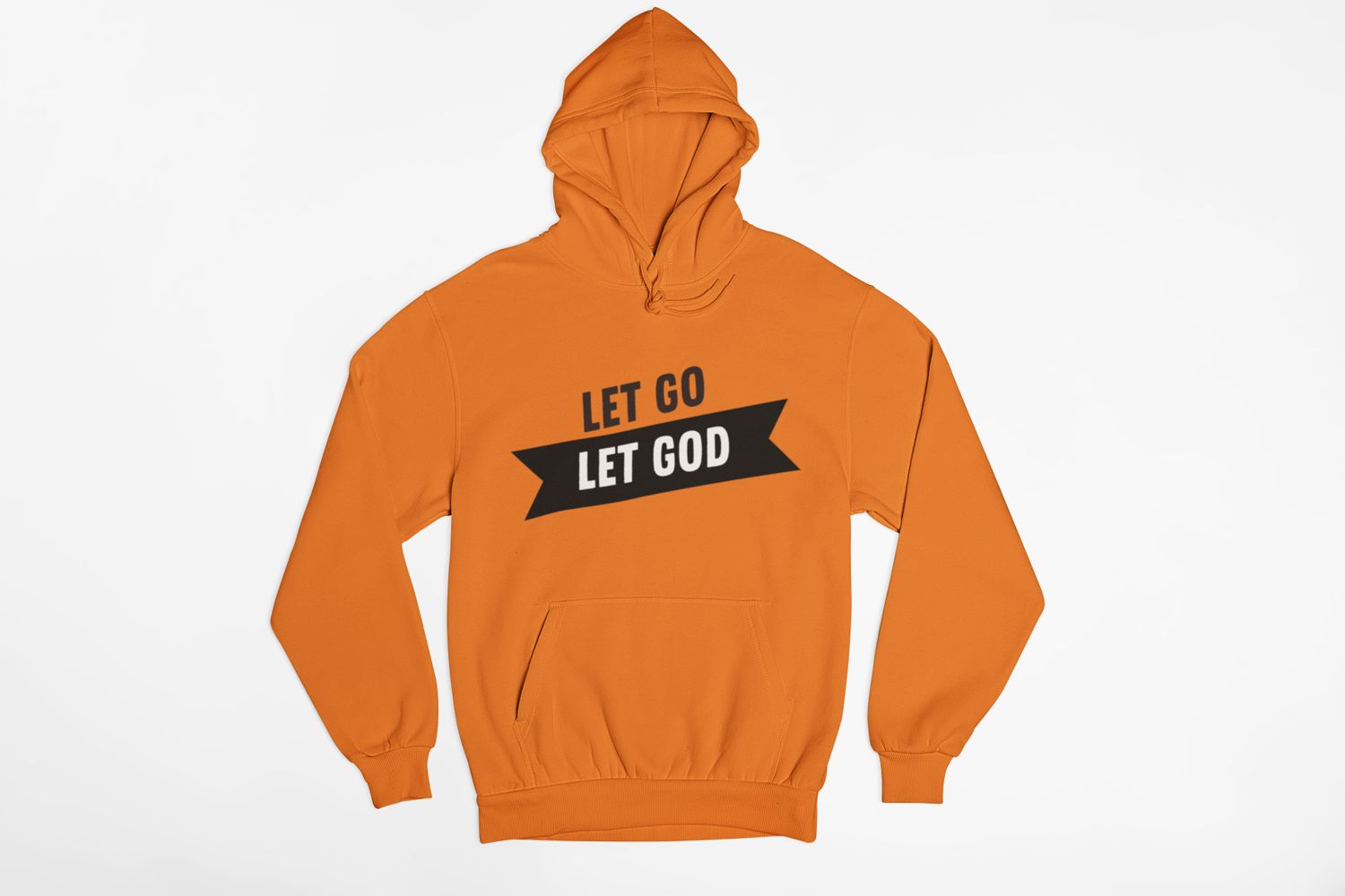 Let go, Let God Christian Faith Hoodie