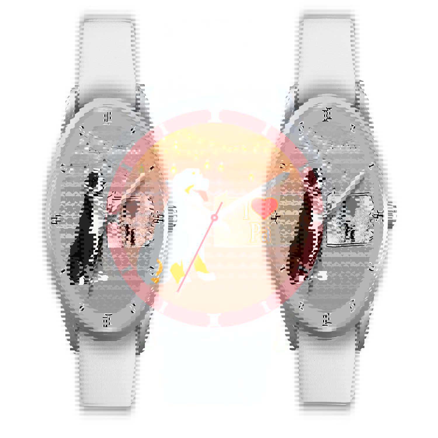 Bernese Mountain Dog Pennsylvania Christmas Special Wrist Watch