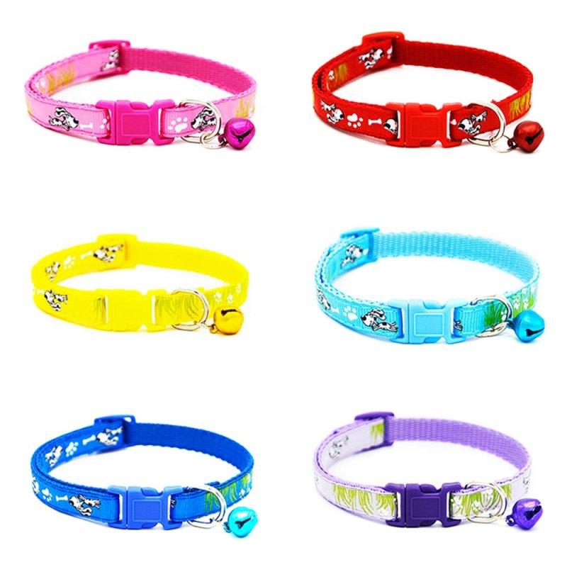 Adjustable Safety Cat Collar with Reflective Design for Small Dogs and Cats