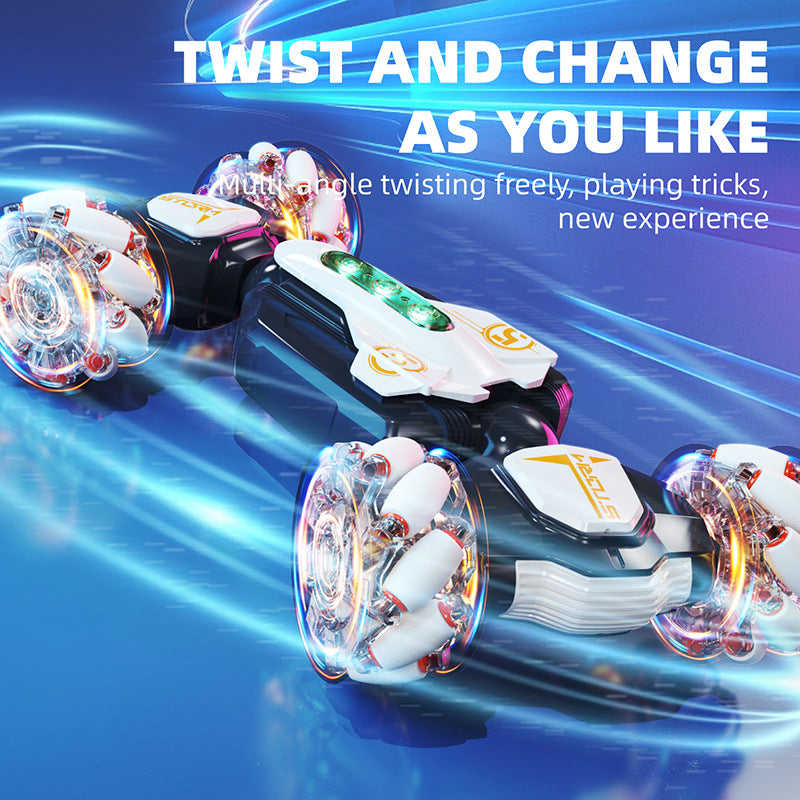 New Technology Torsion Stunt Car (Blue/White/Orange)