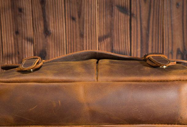 Genuine Leather Messenger Bag for Men - Stylish & Durable Crossbody Sling Bag
