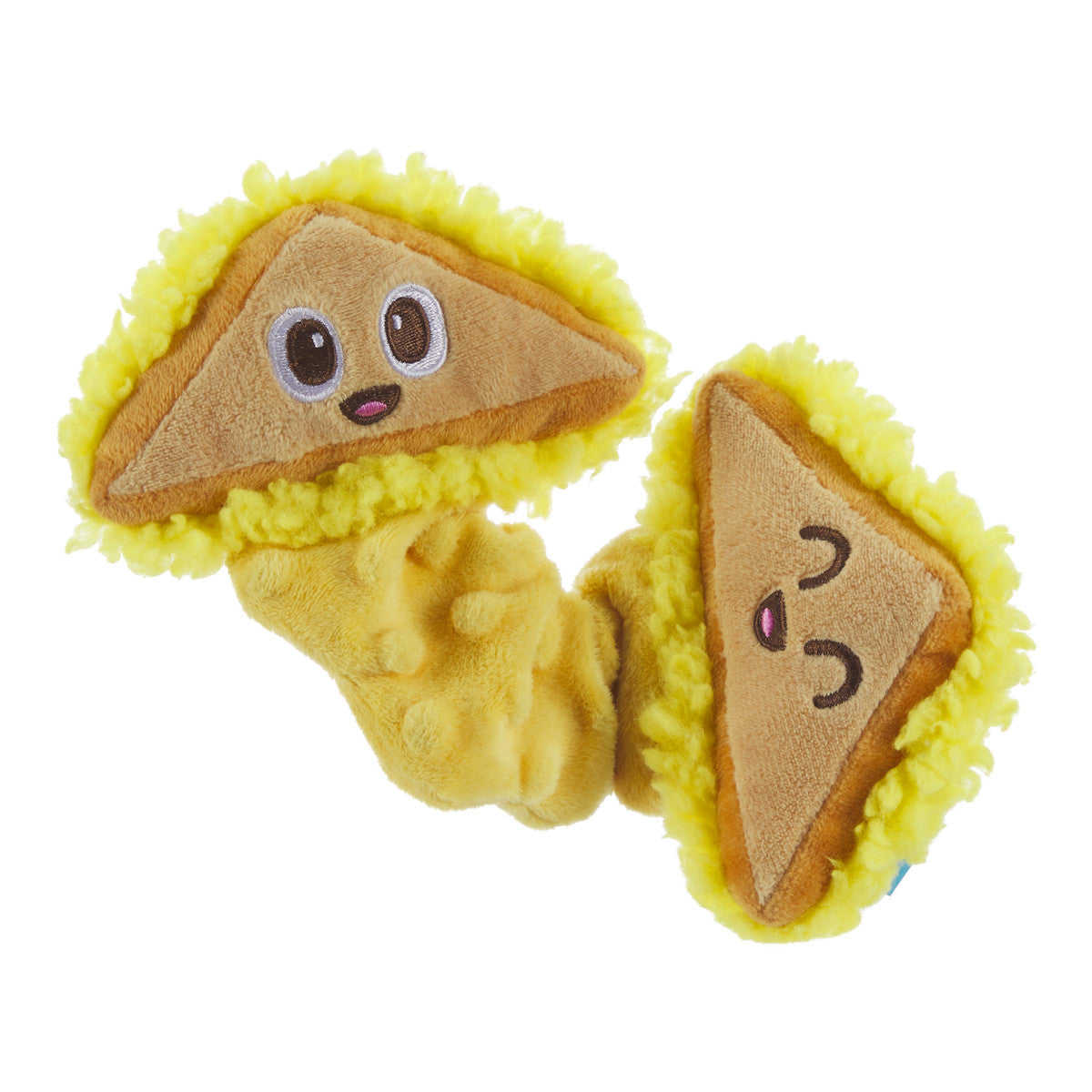 BARK Squeeze Cheese Sandwich Dog Toy