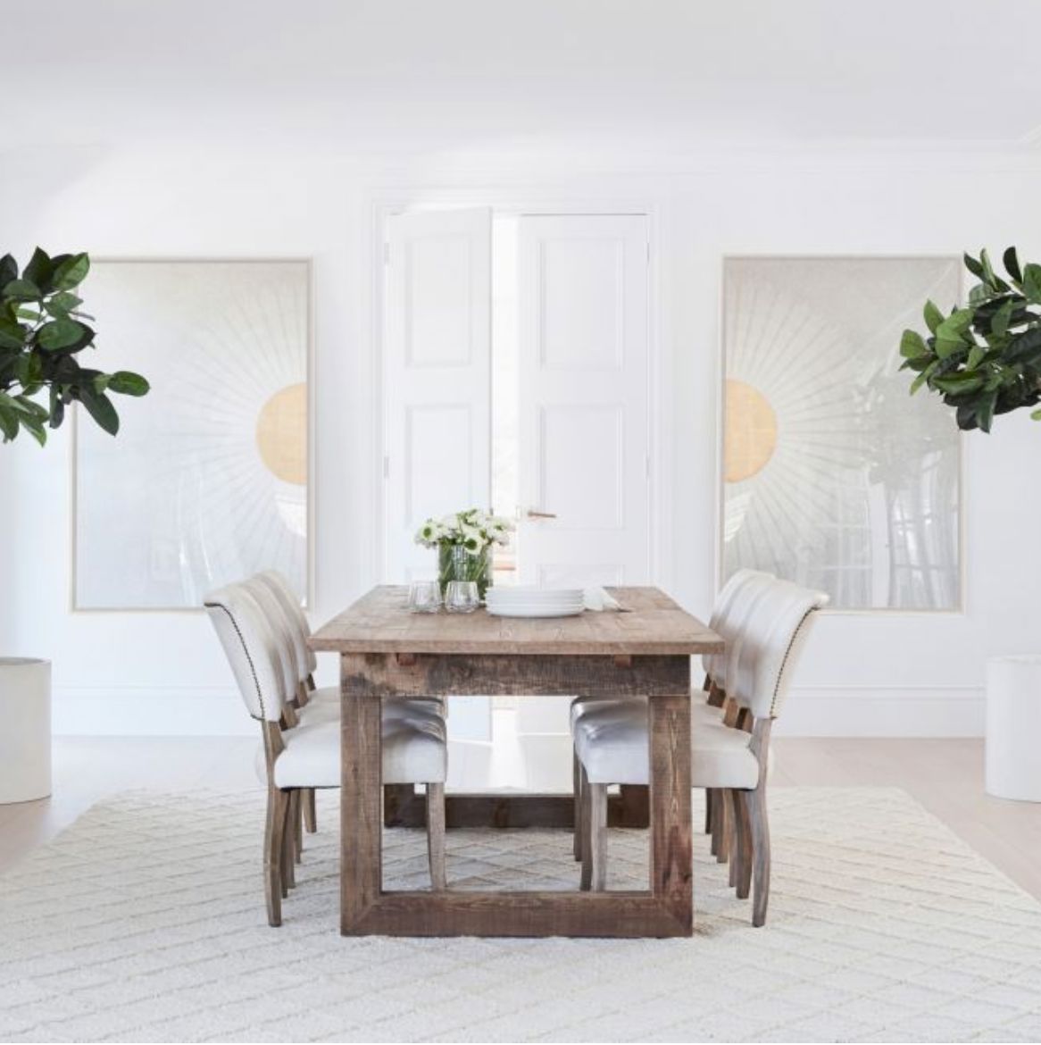 Natural Curiosities Solaris Art - Minimalist Gold Leaf Design