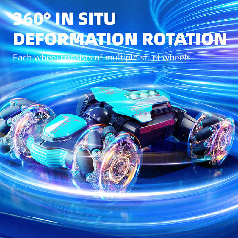 New Technology Torsion Stunt Car (Blue/White/Orange)