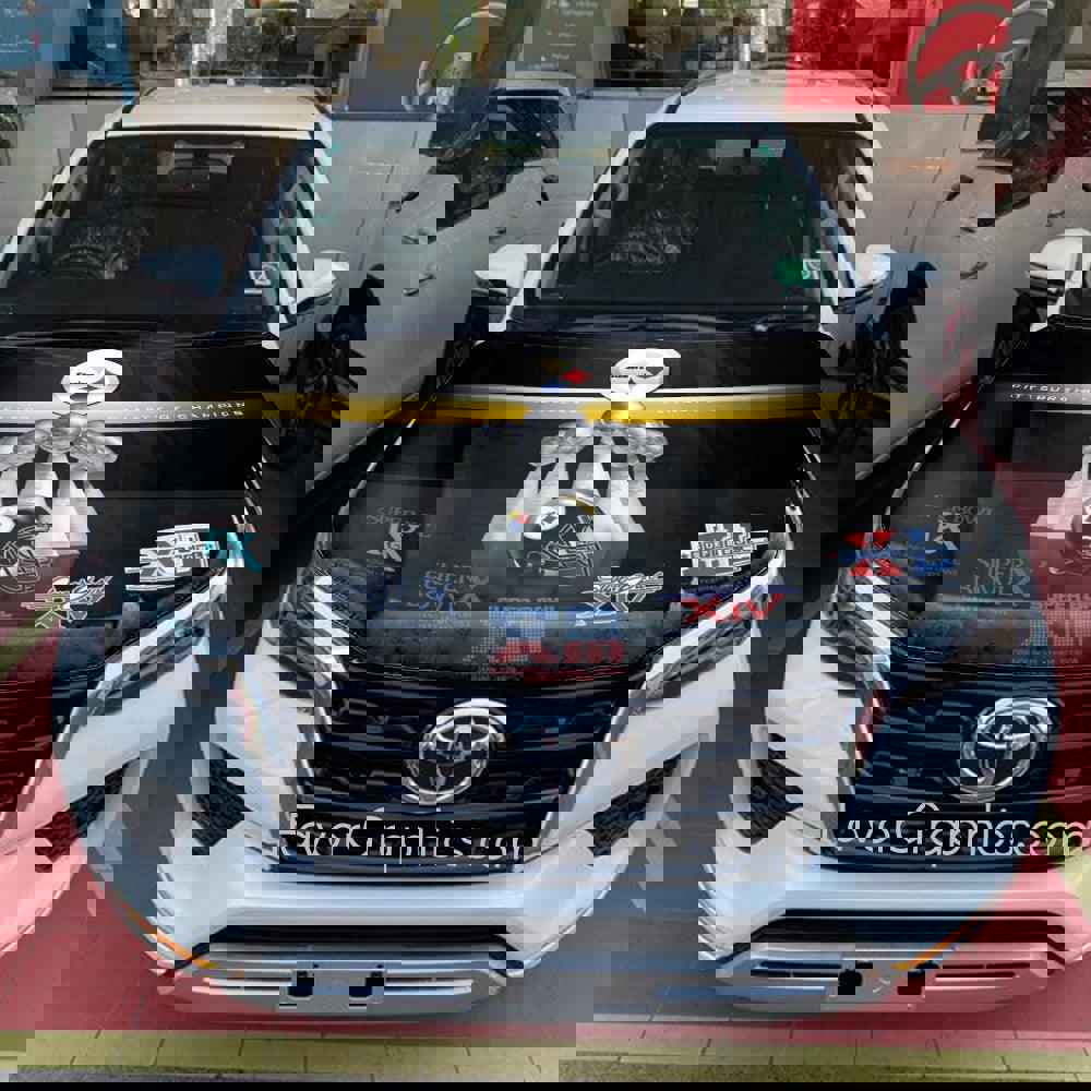 Pittsburgh Steelers Itasha Car Vinyl Hood Wrap Decal Sticker