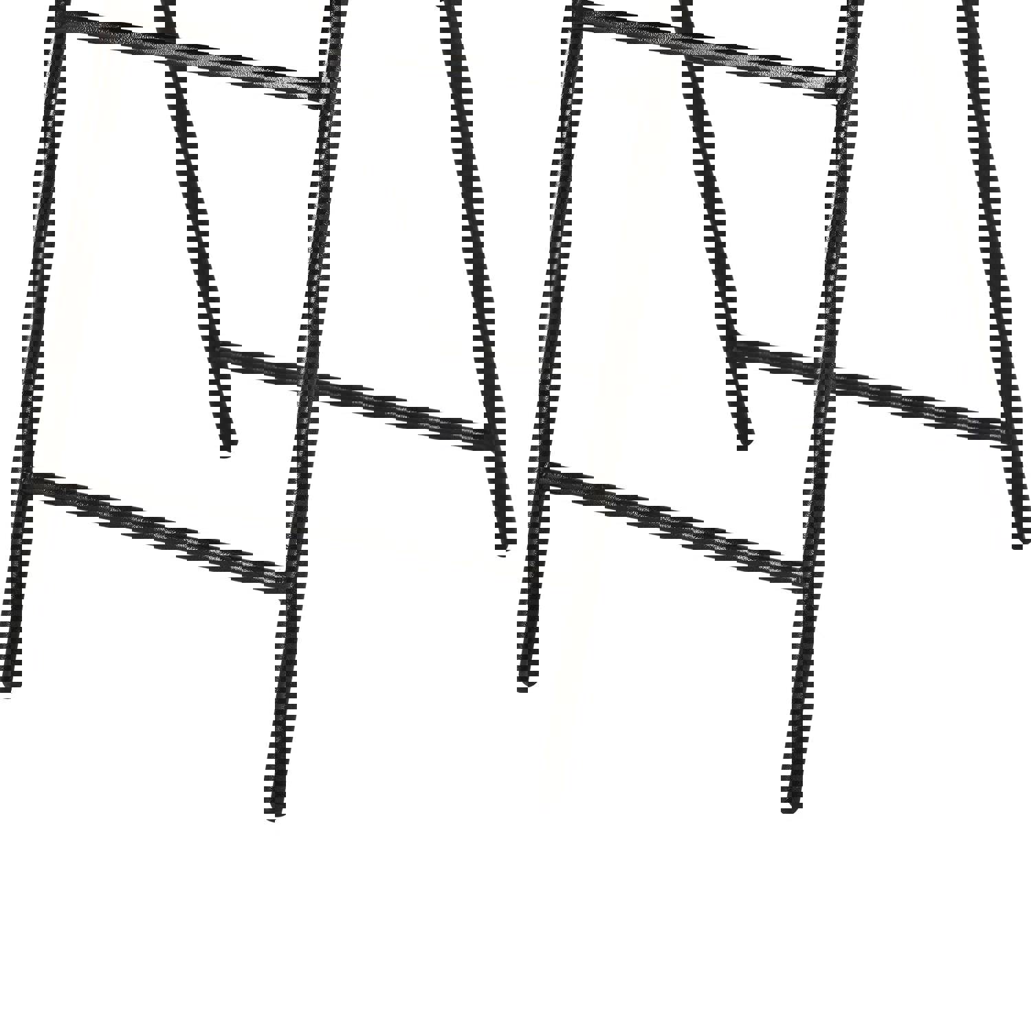 TOPMAX Outdoor Patio PE Wicker 5-Piece Counter Height Dining Table Set with Umbrella Hole and 4 Foldable Chairs, Brown