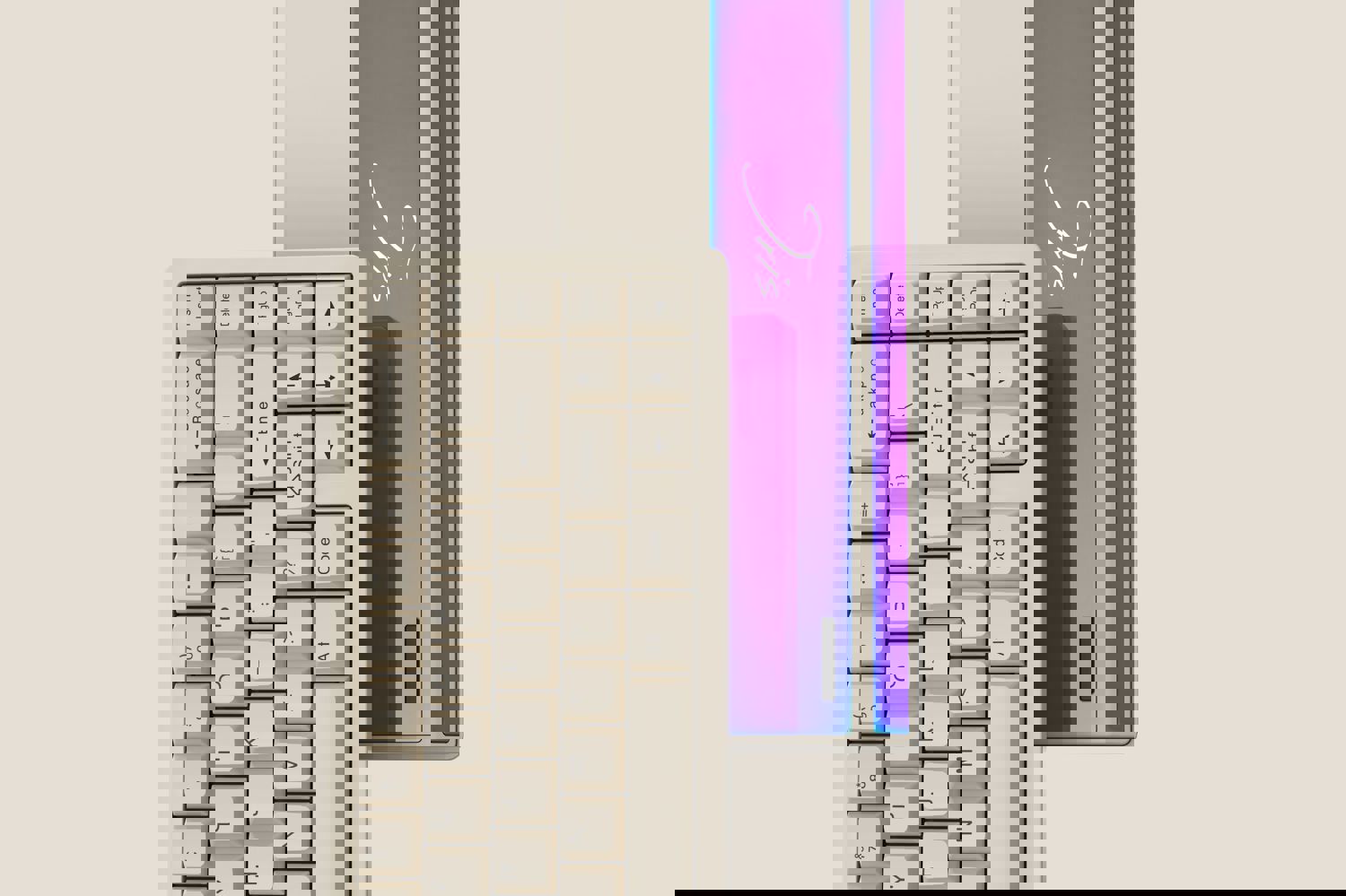 Jris65 PCB Gasket Mount Keyboard Kit - Ecoat Case with PVD Weight (Group-Buy)