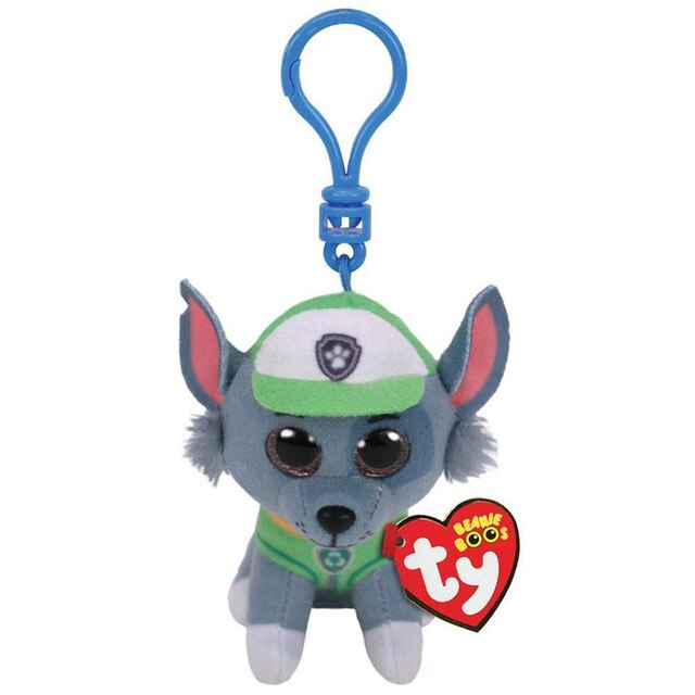 Ty Paw Patrol Big Eyes Plush Keychain Toy Doll for Kids