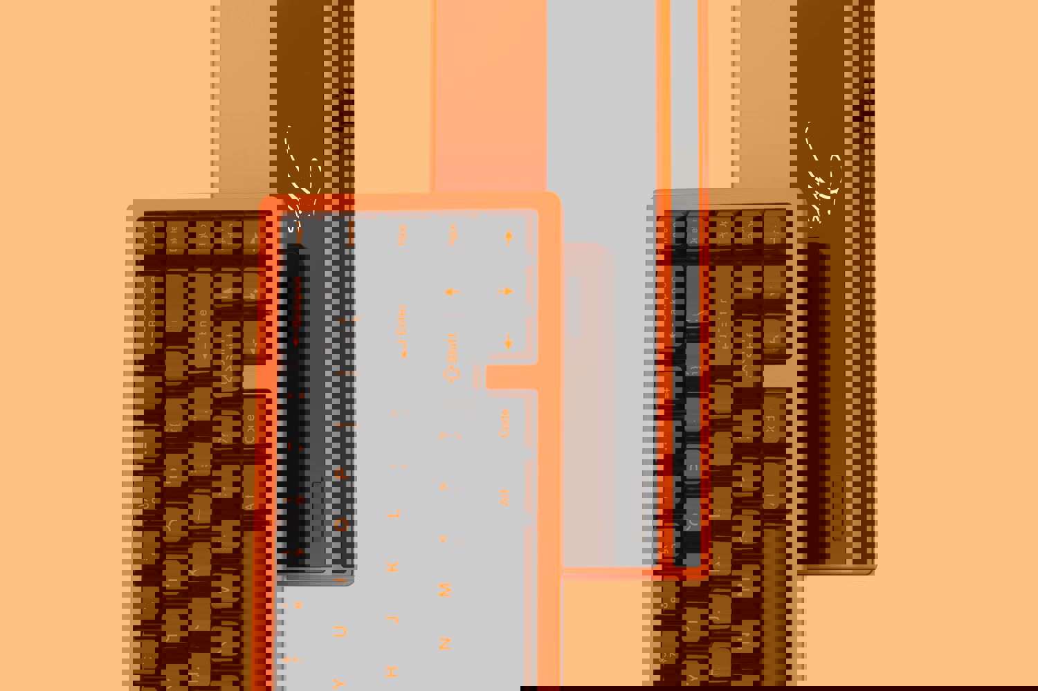 Jris65 PCB Gasket Mount Keyboard Kit - Ecoat Case with PVD Weight (Group-Buy)