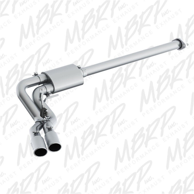 MBRP S5260409 3 Inch Cat Back Exhaust System For 15-20 Ford F-150 Single Side Dual T409 Stainless Steel