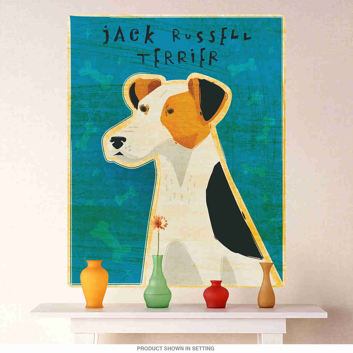 Jack Russell Terrier Pet Dog Wall Decal