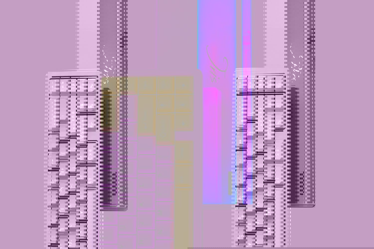 Jris65 PCB Gasket Mount Keyboard Kit - Ecoat Case with PVD Weight (Group-Buy)