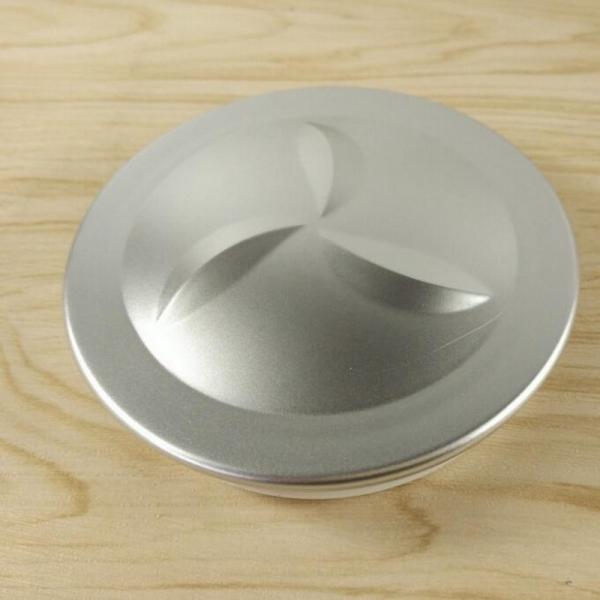 Wall Mounted Triple Cereal Dispenser Dry Food Storage Container - Silver