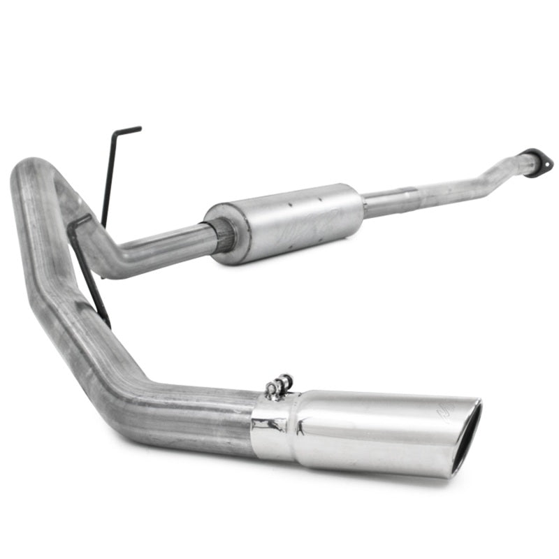 MBRP S5236AL 3 Inch Cat Back Exhaust System Single Side Exit Aluminized Steel For 11-14 Ford F-150 V6 EcoBoost