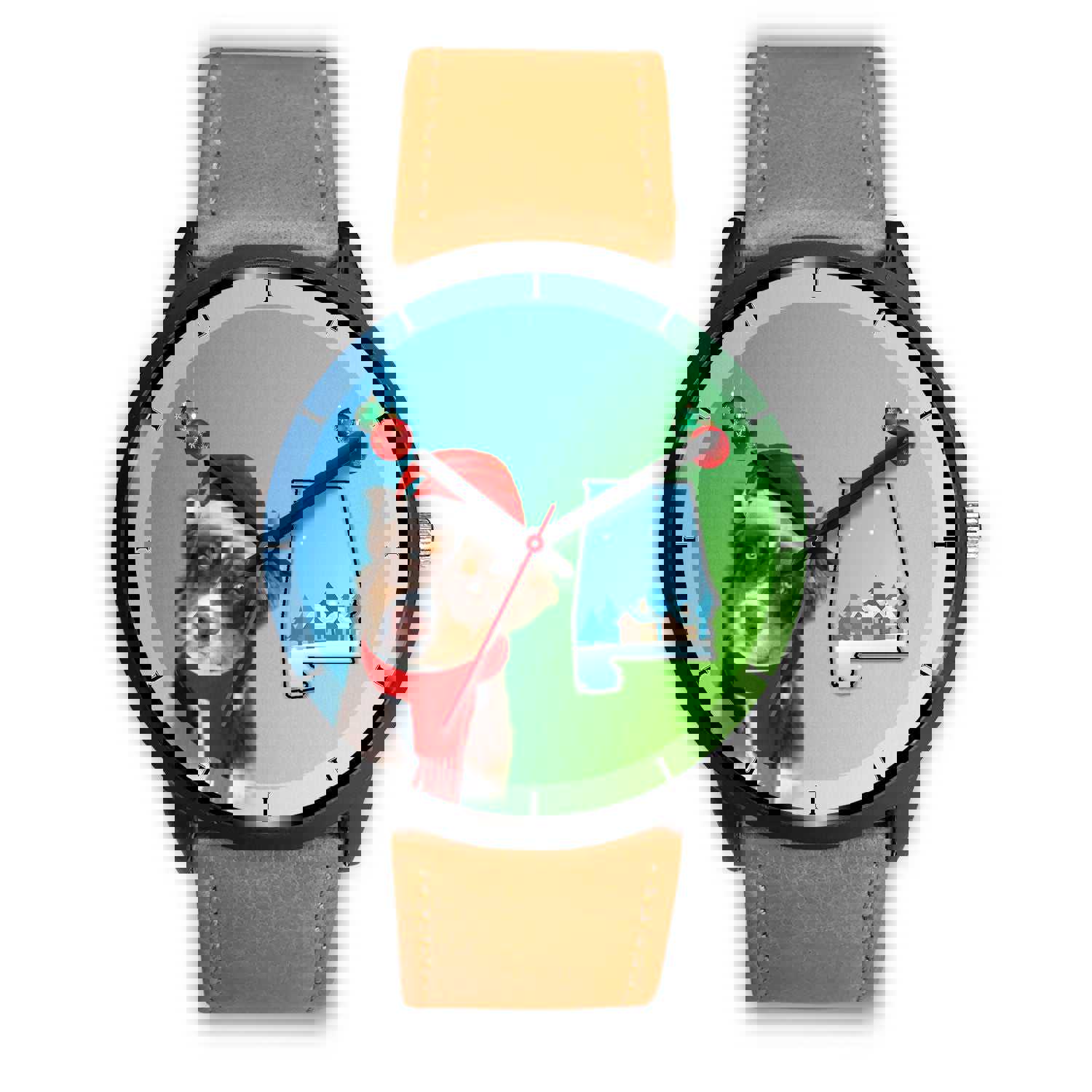 Miniature American Shepherd Alabama Christmas Special Wrist Watch