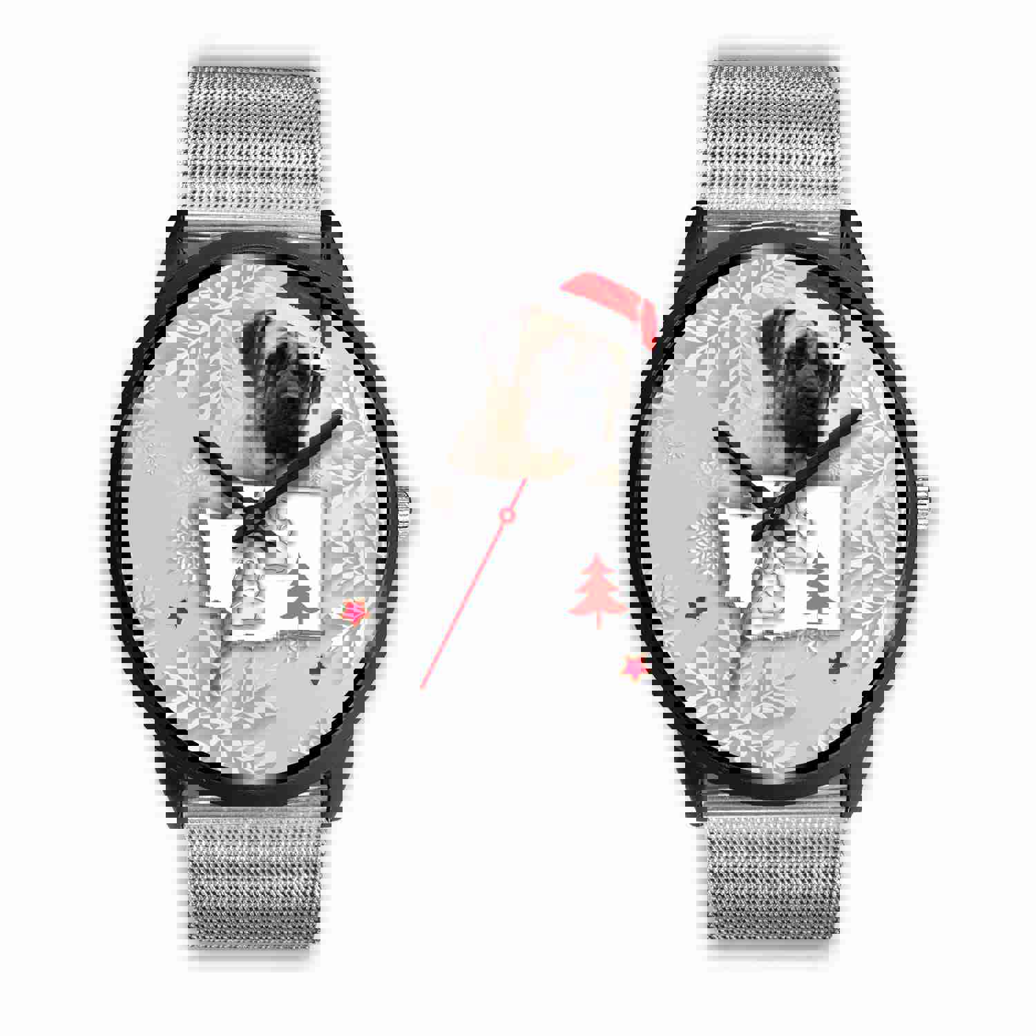 English Mastiff Dog Washington Christmas Special Wrist Watch