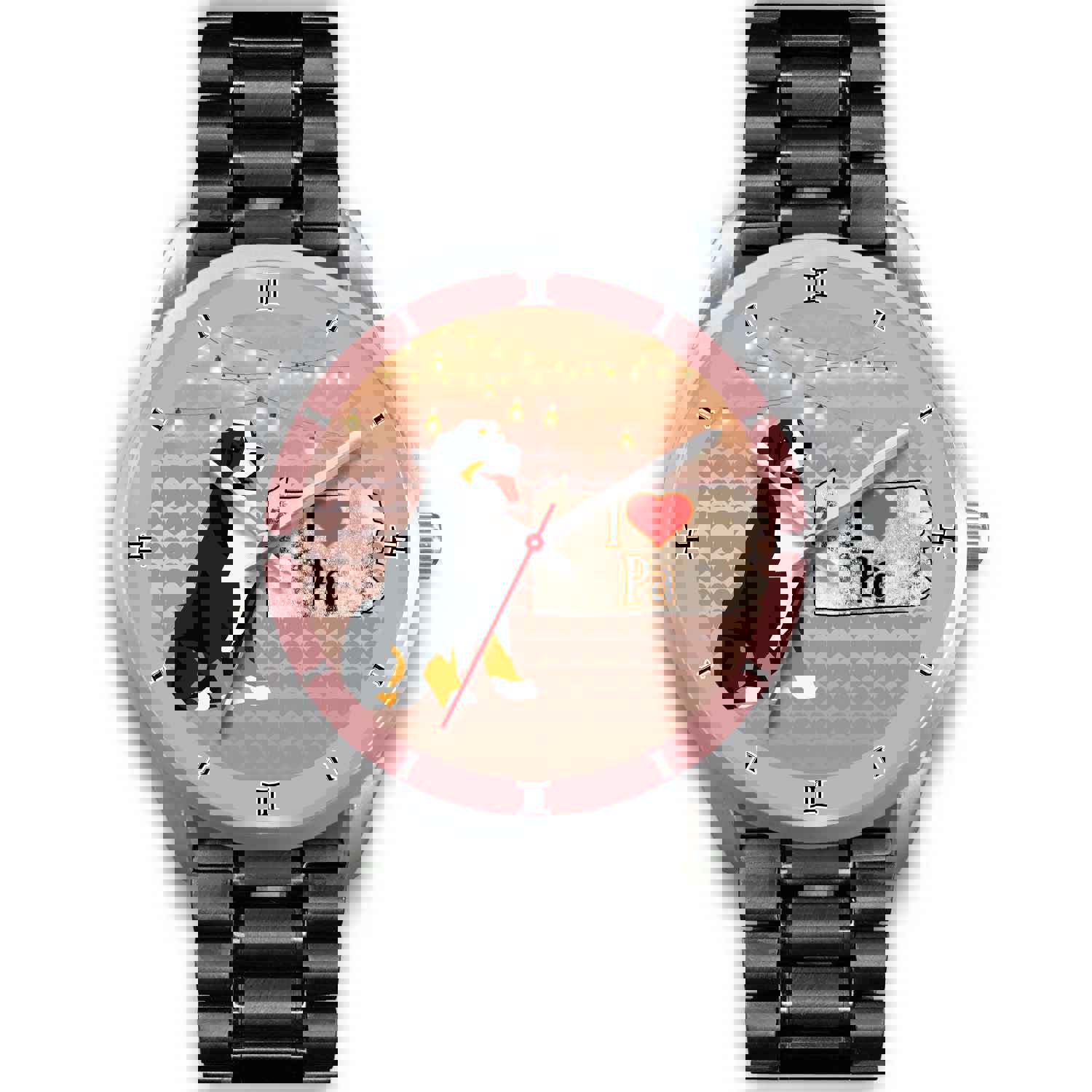 Bernese Mountain Dog Pennsylvania Christmas Special Wrist Watch