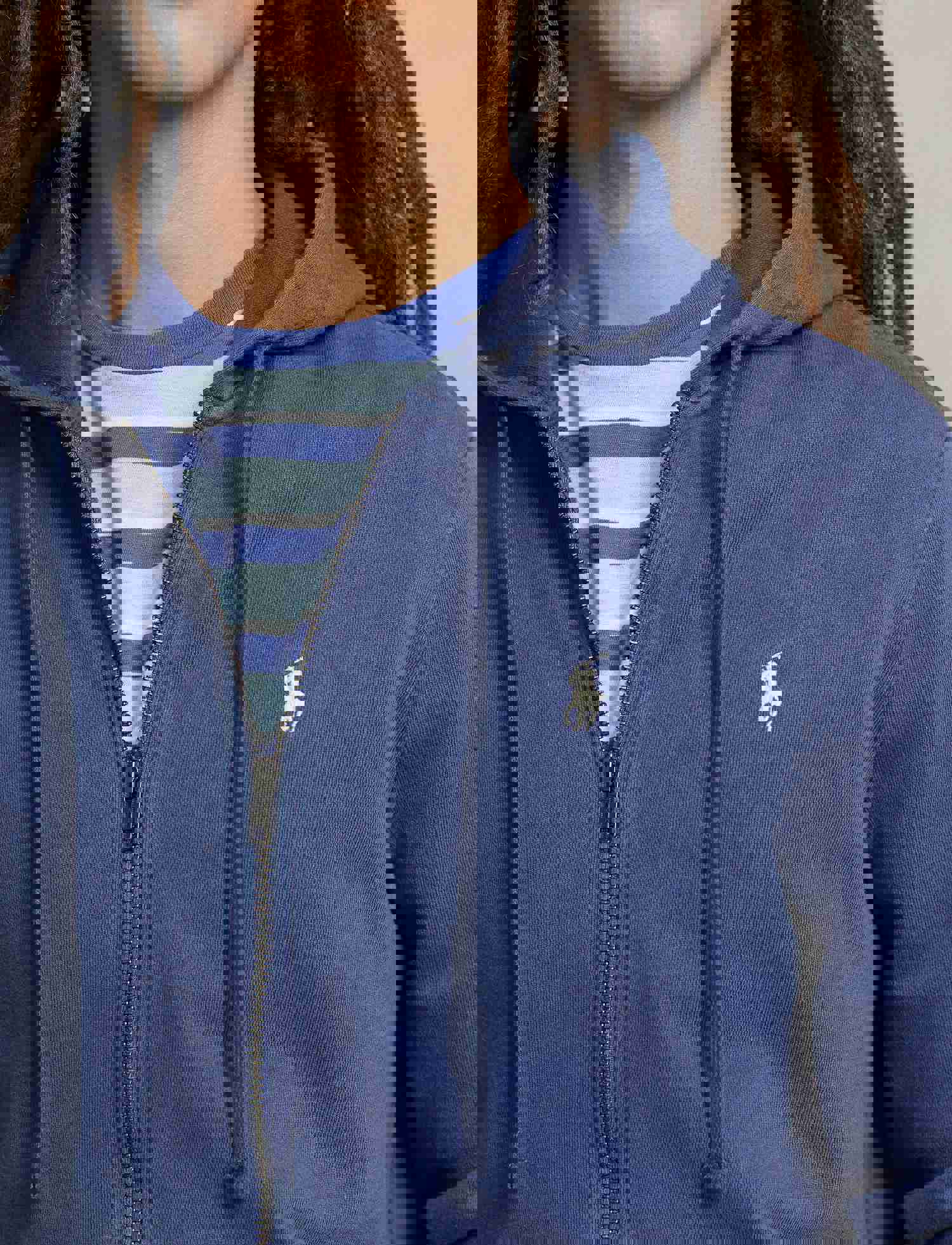 Polo Ralph Lauren Zip Up Hoodie - Loop Back