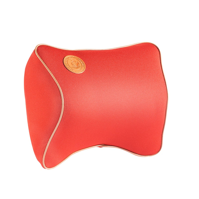 Car Headrest Neck Pillow - Memory Foam Support for Long Drives