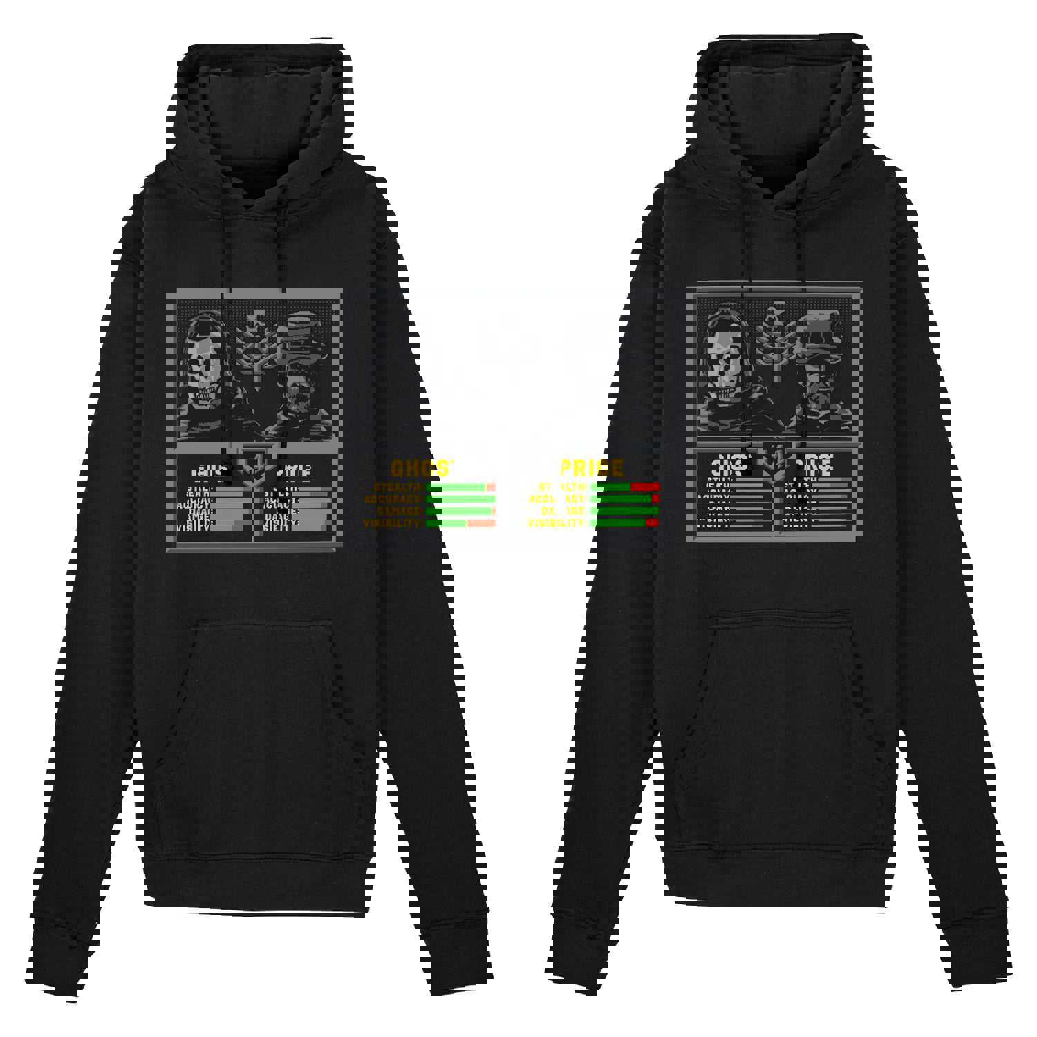 Call of Duty Task Force 141 Duos Black Hoodie