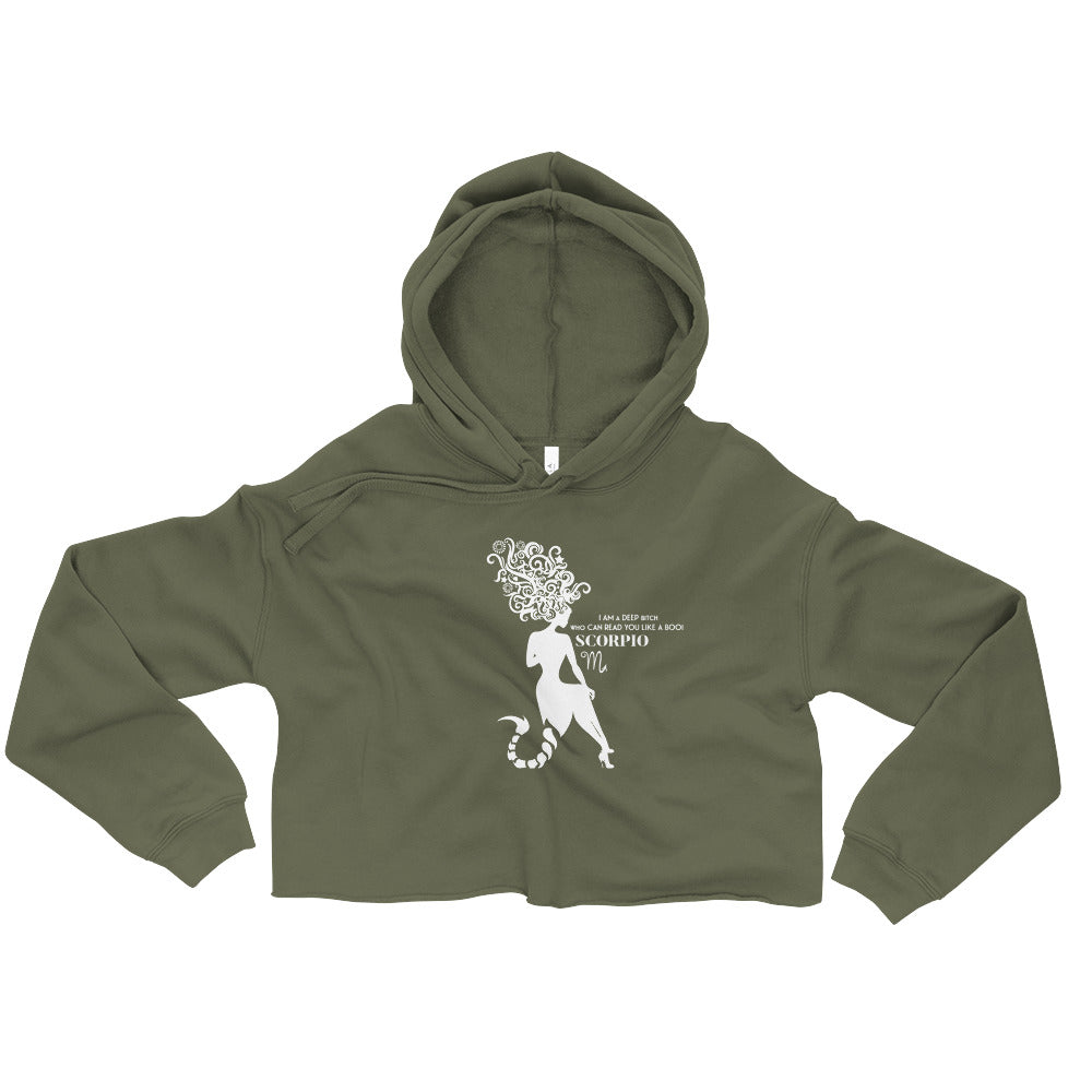 Crop Hoodie - Scorpio