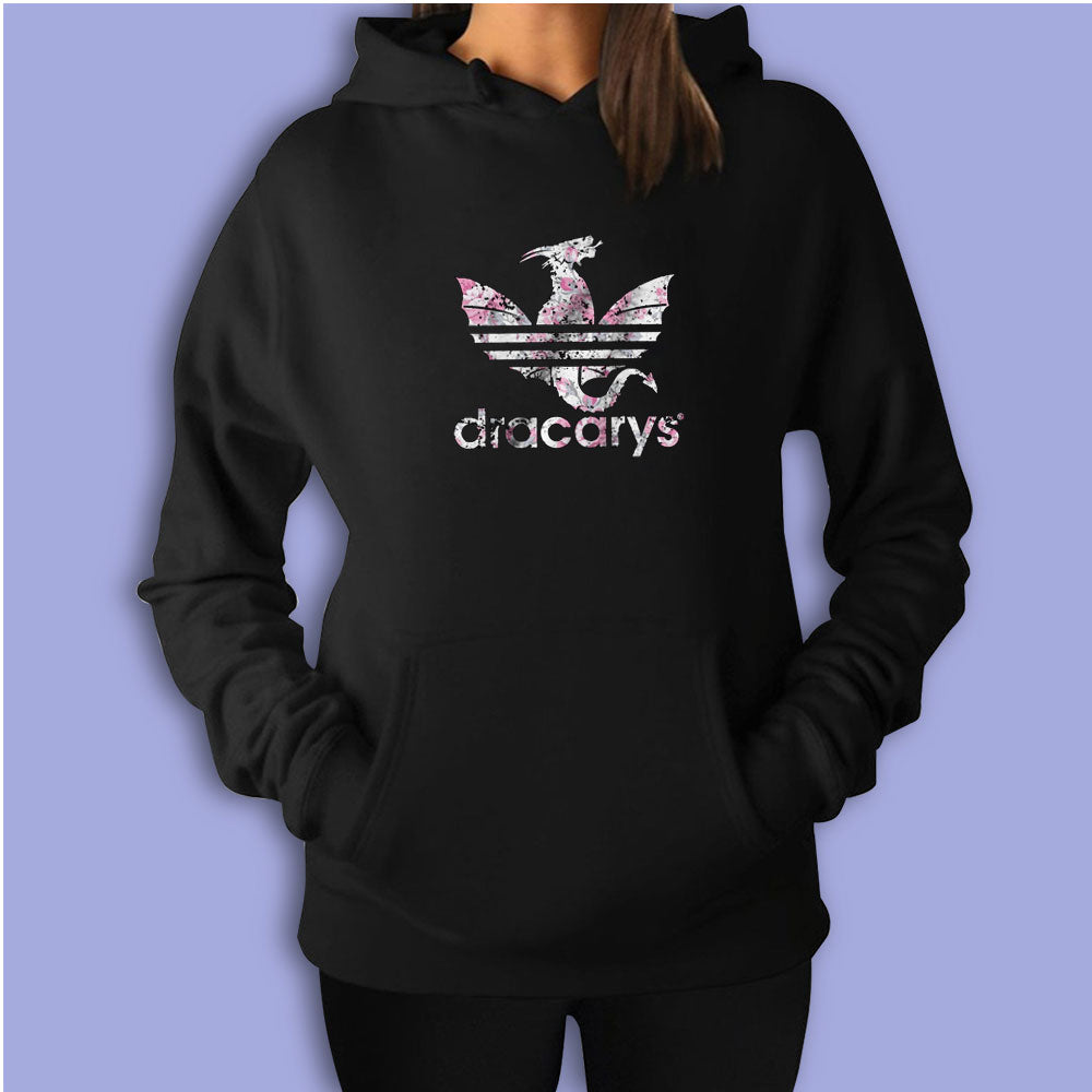Flower Dracarys Dragon Women's Hoodie - Funny Cool Design