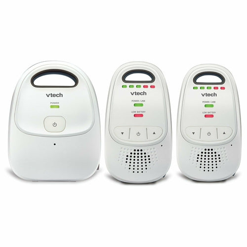 DM112-2 VTech Audio Baby Monitor with 1,000 ft Range & 5-Level Sound Indicator