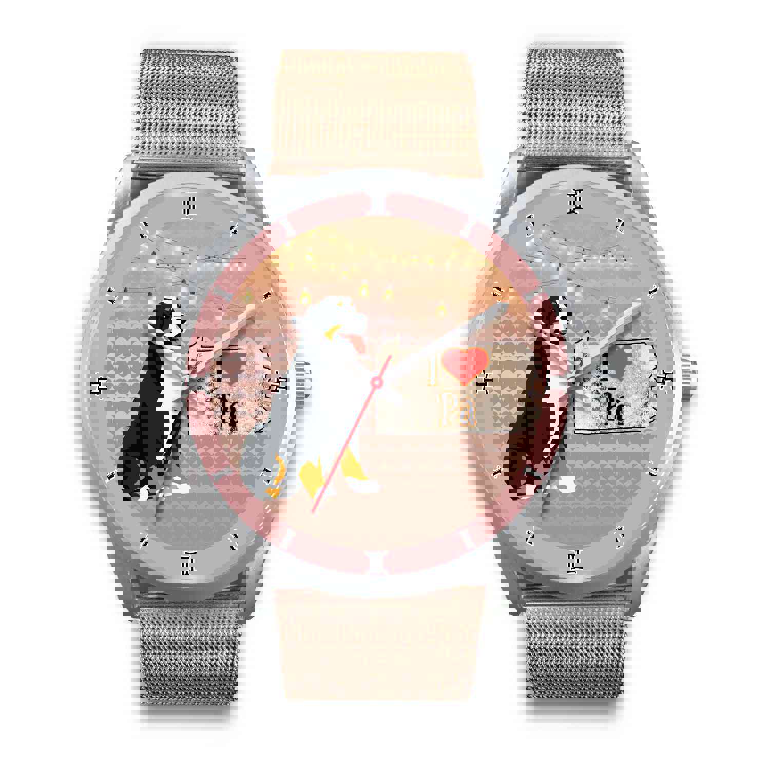 Bernese Mountain Dog Pennsylvania Christmas Special Wrist Watch