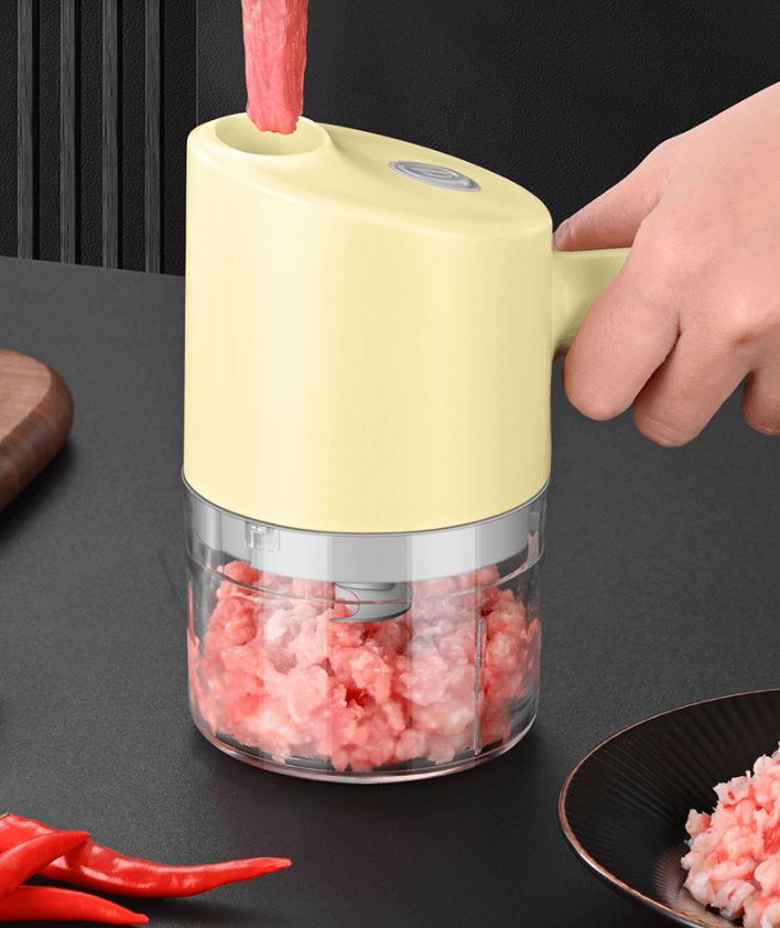 KOCSEND Handheld Electric Vegetable Cutter - Multi-functional Kitchen Gadget