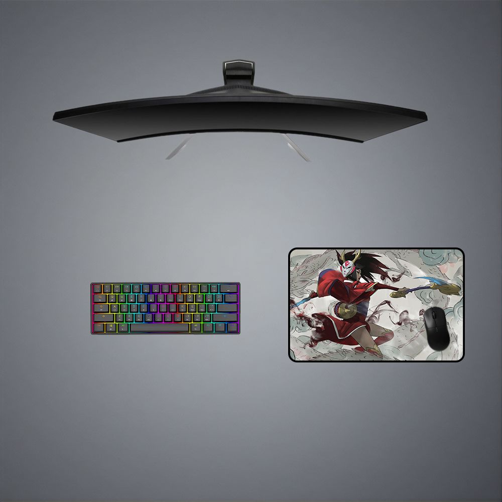 Akali Shroud Design Gaming Mouse Pad for Enhanced Precision and Durability