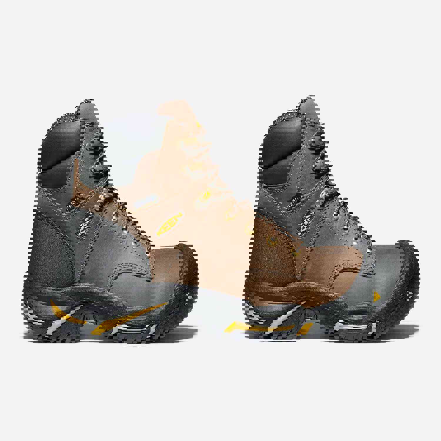 Men's Keen Utility Mt. Vernon 6 Waterproof Steel Toe Work Boot - Cascade Brown