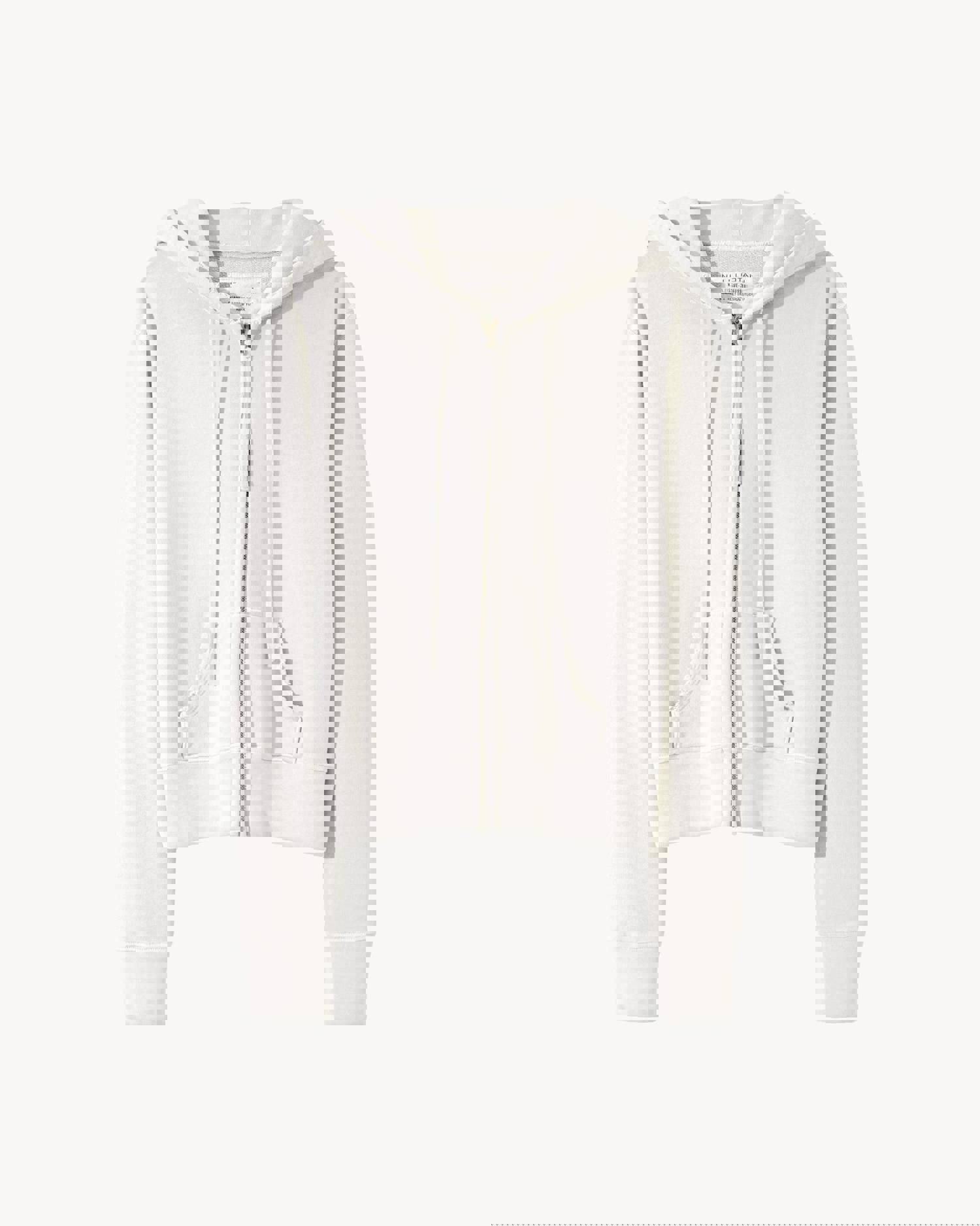 Nili Lotan Callie Zip Up Hoodie - Vintage Distressed Style