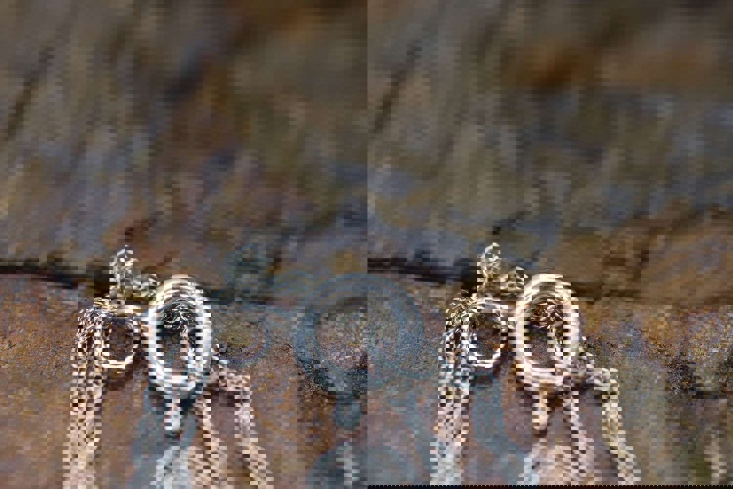 14k Diamond Solitaire Pendant with Wheat Chain Necklace