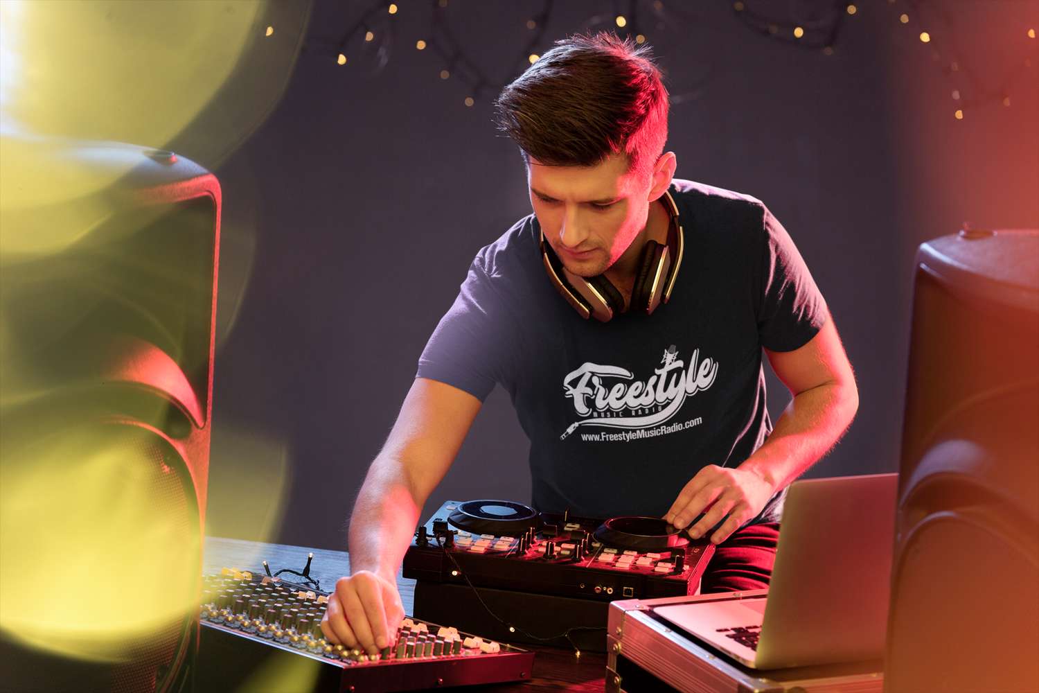 Freestyle Music Radio Classic Logo Tee