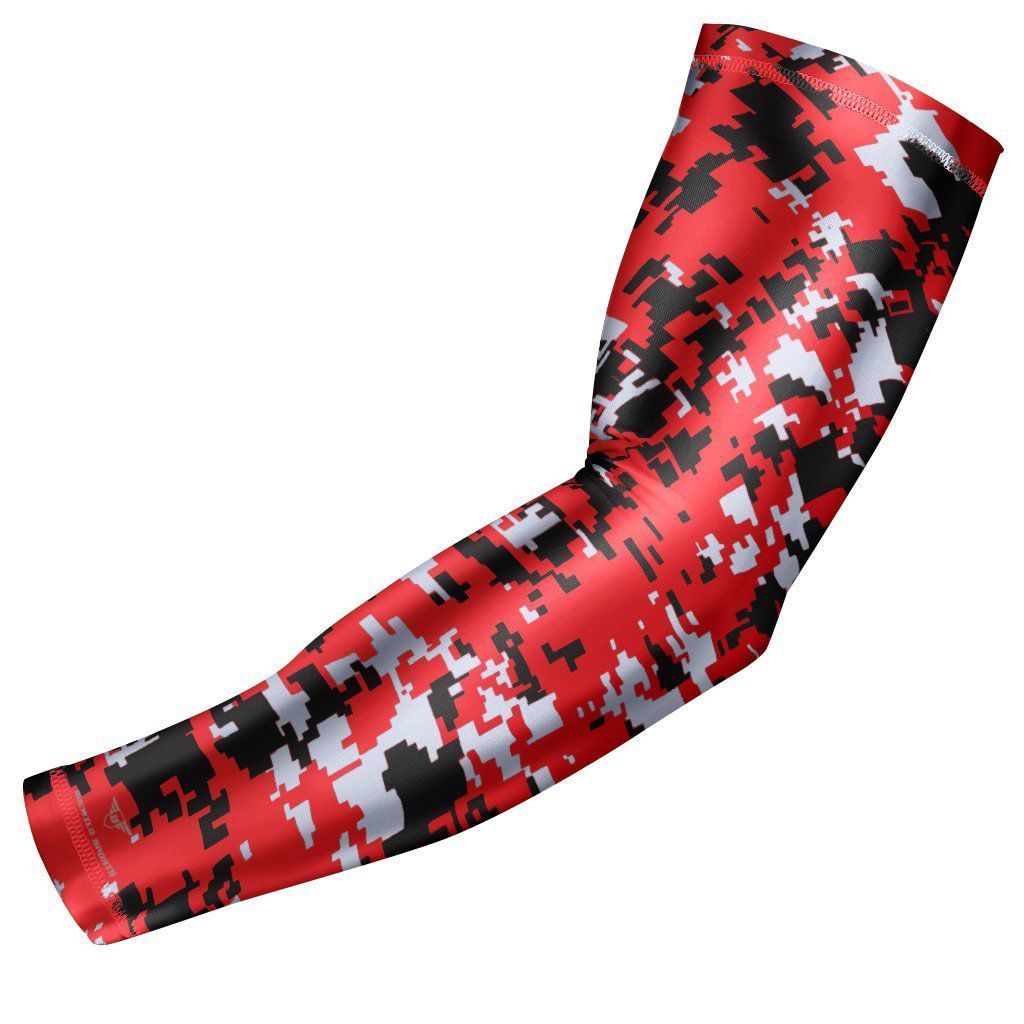 Bucwild Sports Compression Arm Sleeve - Youth & Adult Sizes for Baseball, Football, Basketball