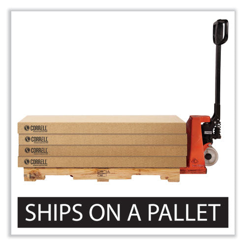 Correll Adjustable Folding Tables Rectangular 60x30x22 To 32 Yellow Top Black Legs