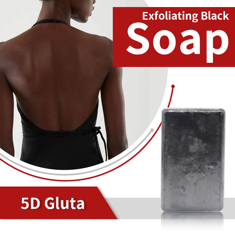 5D Gluta Whitening Skincare Set for African Skin - Lotion, Cream, Spray & Soap