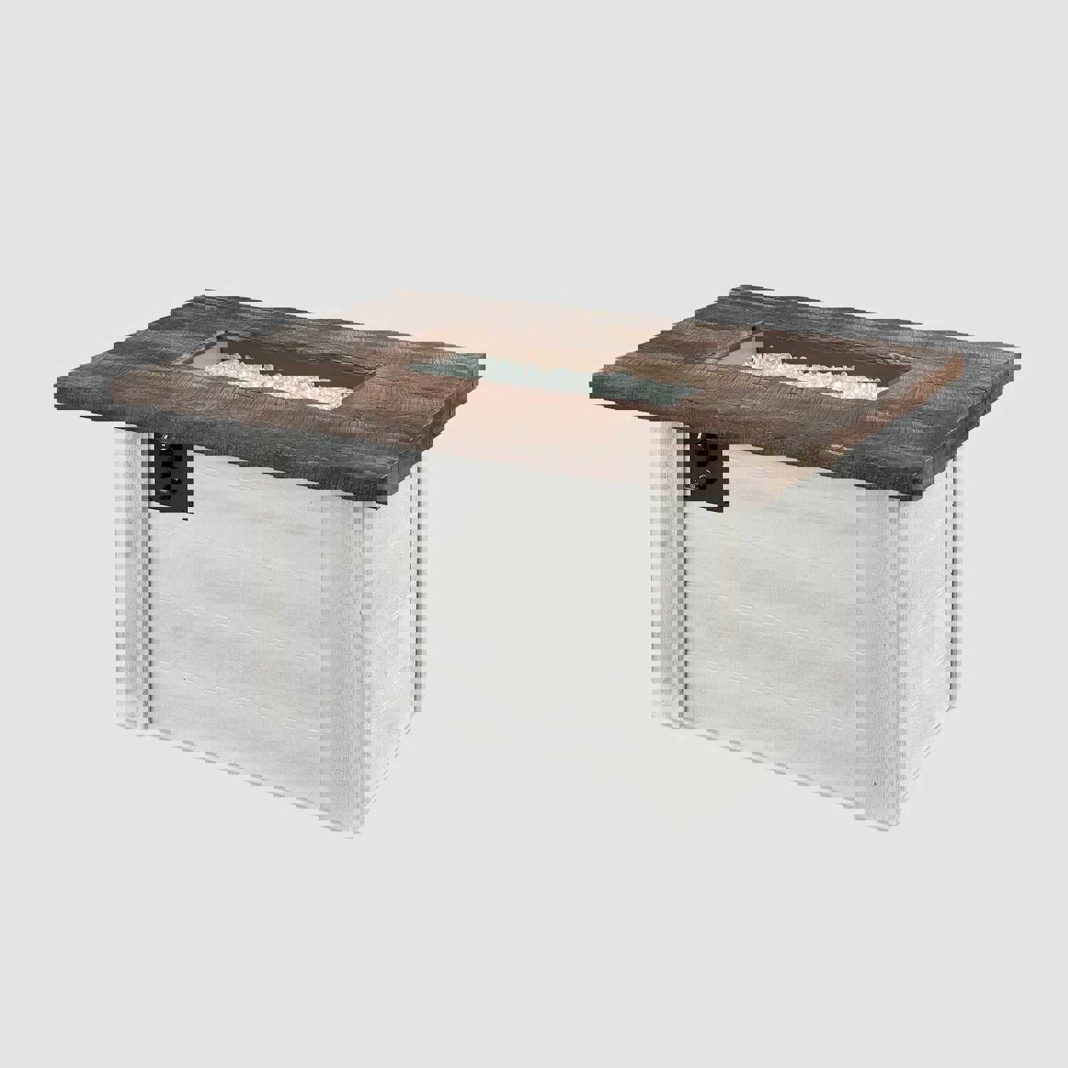 Outdoor Greatroom Co Alcott Rectangular Gas Fire Pit Table