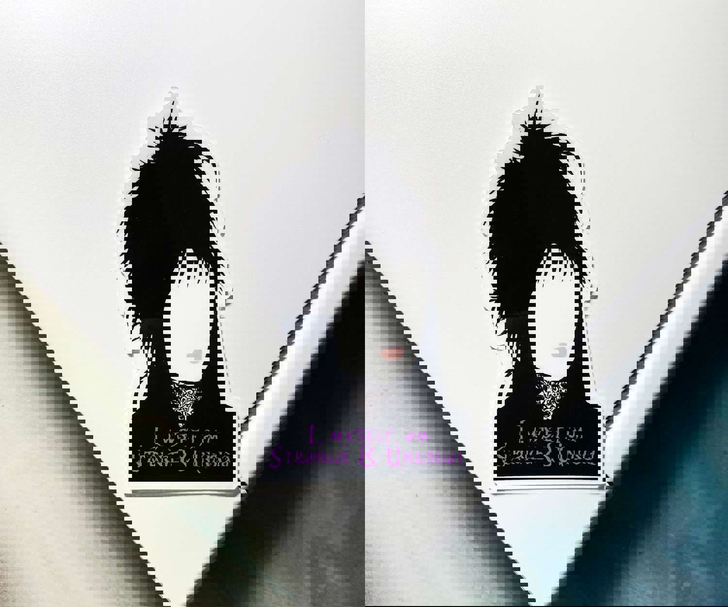 Strange and Unusual Lydia Sticker - Gothic Beetlejuice Inspired