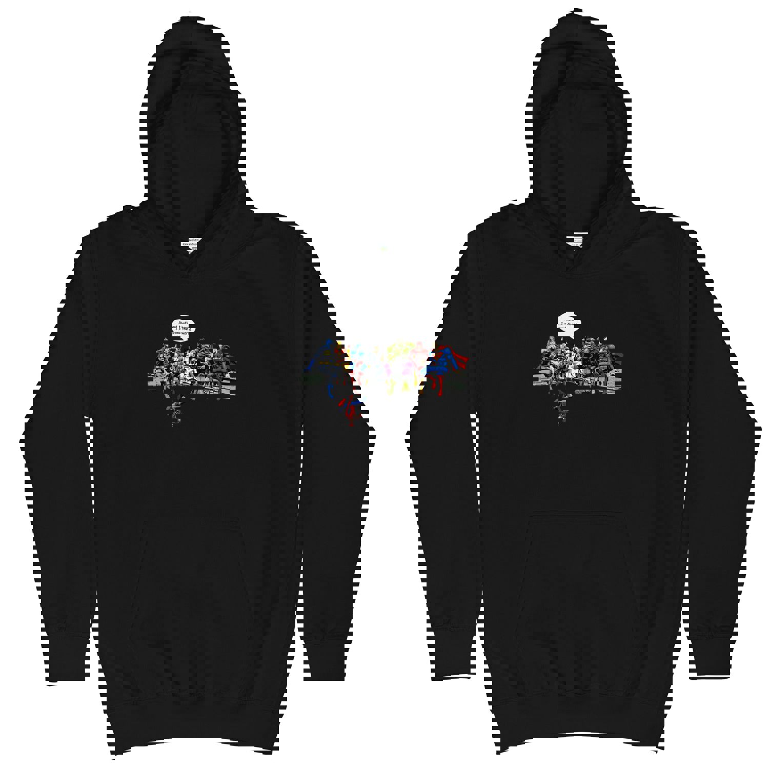 And Thats How I Saved The World Youth Hoodie - Superhero Style with a Spiritual Twist