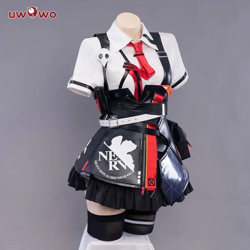UWOWO Asuka Cosplay Honkai Impact 3rd Asukaa Langleyne Soryuue Game Costume Set